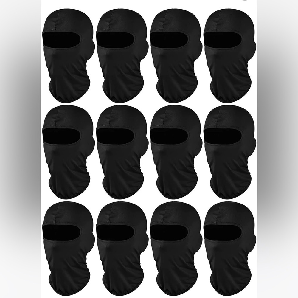 NWT  (12pack)facemasks LONGKING Balaclava for Men and Women
